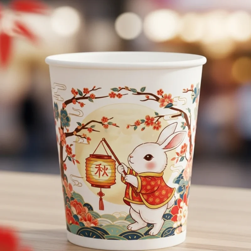 Tổng hợp 10+ mẫu ly giấy Trung Thu 2025 đẹp, mới nhất