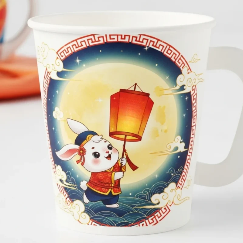 Tổng hợp 10+ mẫu ly giấy Trung Thu 2025 đẹp, mới nhất